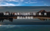 笑疯了！海角入口出现心酸一幕，竟藏这么多秘密